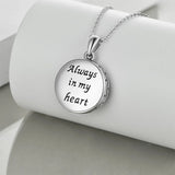 Sterling Silver Tree of Life Urn Necklaces Abalone Opal Shell Cremation Jewelry for Ashes