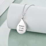 Sterling Silver Tree of Life Urn Necklaces Abalone Opal Shell Cremation Jewelry for Ashes