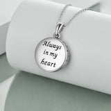 Sterling Silver Tree of Life Urn Necklaces Abalone Opal Shell Cremation Jewelry for Ashes