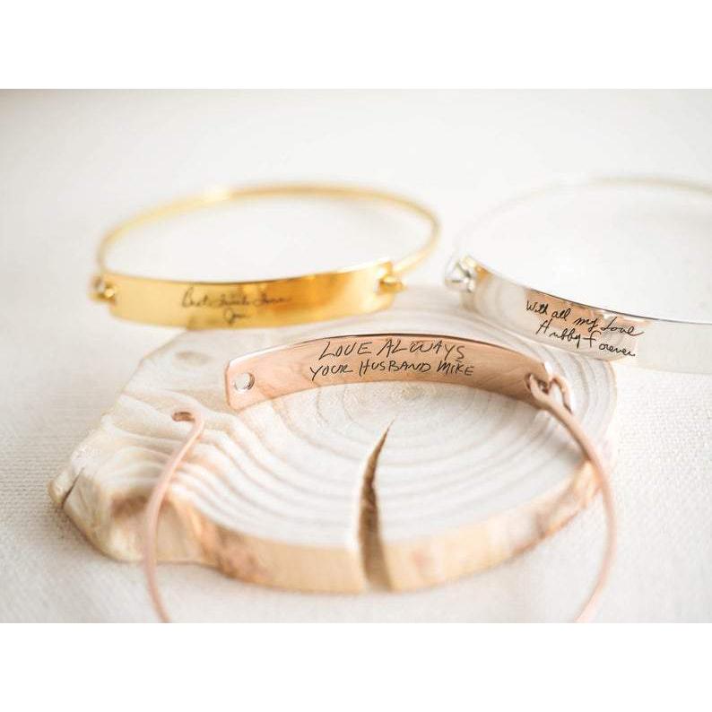 Sterling Silver Personalized Bracelet