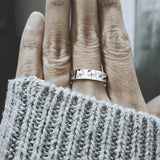 Sterling Silver Dragonfly Animal Ring With Engraved Appreciate The Little Things