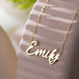 Sterling Silver Personalized Name Pendant Necklace