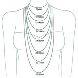 Sterling Silver Personalized Birth Month Flower Pendant Necklace