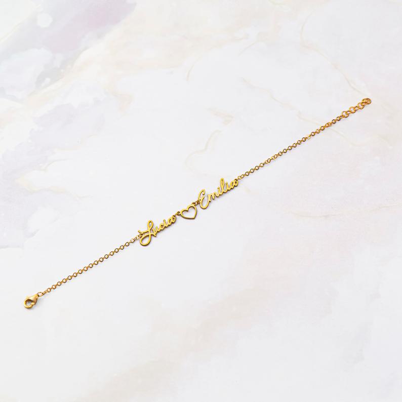 Sterling Silver Personalized Name Bracelet