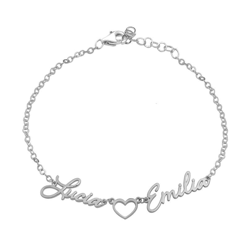 Sterling Silver Personalized Name Bracelet