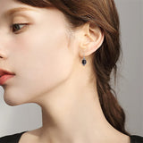 Sterling Silver Baseball Football Dangle Earrings