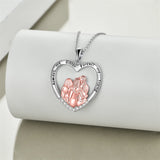 Sterling Silver Sister Pendant Necklace Engraved With Always My Sister forever My Friend