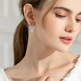 Sterling Silver Baseball Football Dangle Earrings