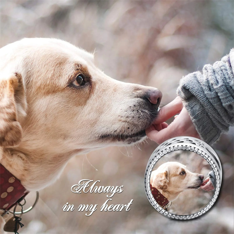 Sterling Silver Personalized Photo Charm Beads