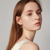 Sterling Silver Horse Leverback Earrings