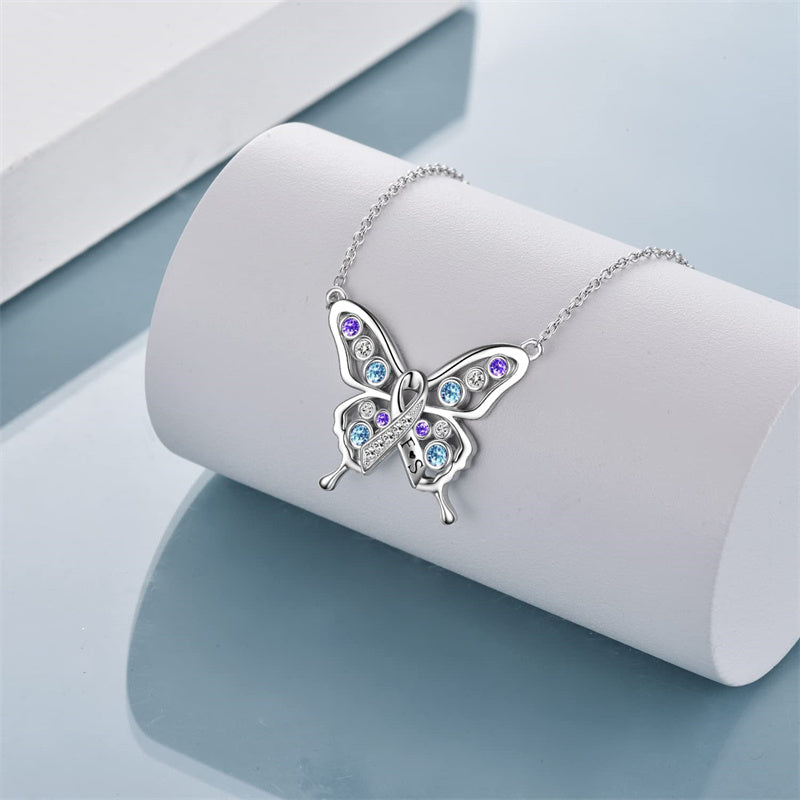 Sterling Silver Cancer Survivor Pendant Necklace