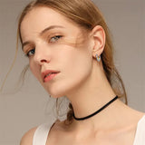 Sterling Silver Sunflower Earrings Hoop Earrings