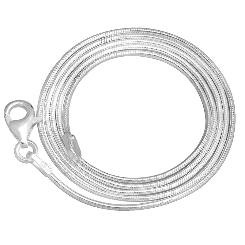 Sterling Silver 1mm Clean Chain Necklace