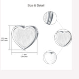 Sterling Silver Personalized Photo Charm Beads