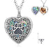 Personalized Abalone Shell Paw Print Cremation Necklace: A Beautiful Way to Keep Your Pet Close Forever