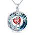 The Meaning Behind Crystal Heart Birthstone Moon and Star Pendant Necklaces