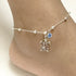 The Symbolic Meaning of the Sterling Silver Personalised Birthstone Turtle Anklet