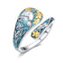Best Gift Ideas for Nature Lovers: Turquoise Hummingbird Rings for Women