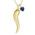 Why a Heart Birthstone Italian Horn Necklace Makes a Meaningful Gift for Her
