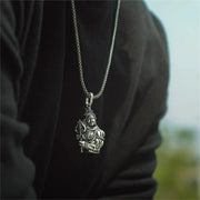 Lord Shiva Pendant With silver Chain