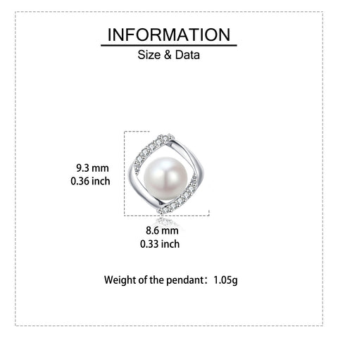 925 Sterling Silver Elegant Twisted Silver Pearl Earrings With Zircon-accented Studs