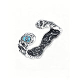 Sterling Silver Turquoise Adjustable  Rings for Women