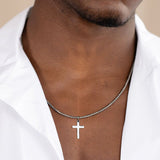 Cross Pendant Necklace for Men