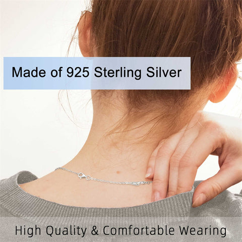 Sterling Silver 3 Piece Set  Extenders Chain Necklace