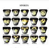 Sterling Silver Personalized Engraved Birthstone Class Ring