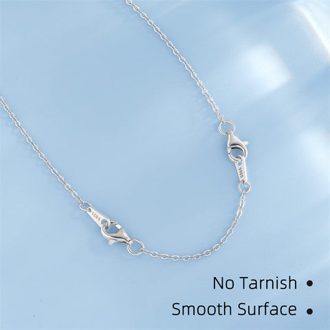 Sterling Silver 3 Piece Set  Extenders Chain Necklace