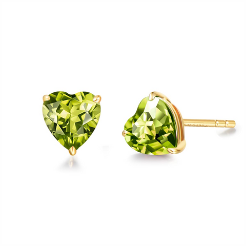 14k Gold 1.25cttw Genuine Natural Gemstone Stud Earrings