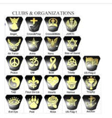 Sterling Sliver Personalied Engraved Birthstone Graduation High School Rings