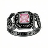 Sterling Silver  Personalized  High School College Graduation Class Ring 2026 Graduation Gifts for Women