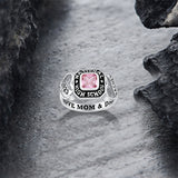 Sterling Silver  Personalized  High School College Graduation Class Ring 2026 Graduation Gifts for Women