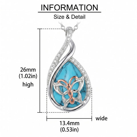 Sterling Silver Lapis Lazuli Black Onyx Moonstone Moss Agate Turquoise Butterfly Dragonfly Hummingbird  Pendant Necklace