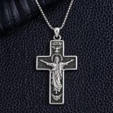 Sterling Silver Cross Pendant Necklace Christian Religious Jewelry Gifts for Anniversary