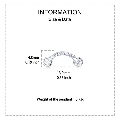 925 Sterling Silver Elegant Moissanite Pav¨¦ Stud Earrings With Double Accent Gems