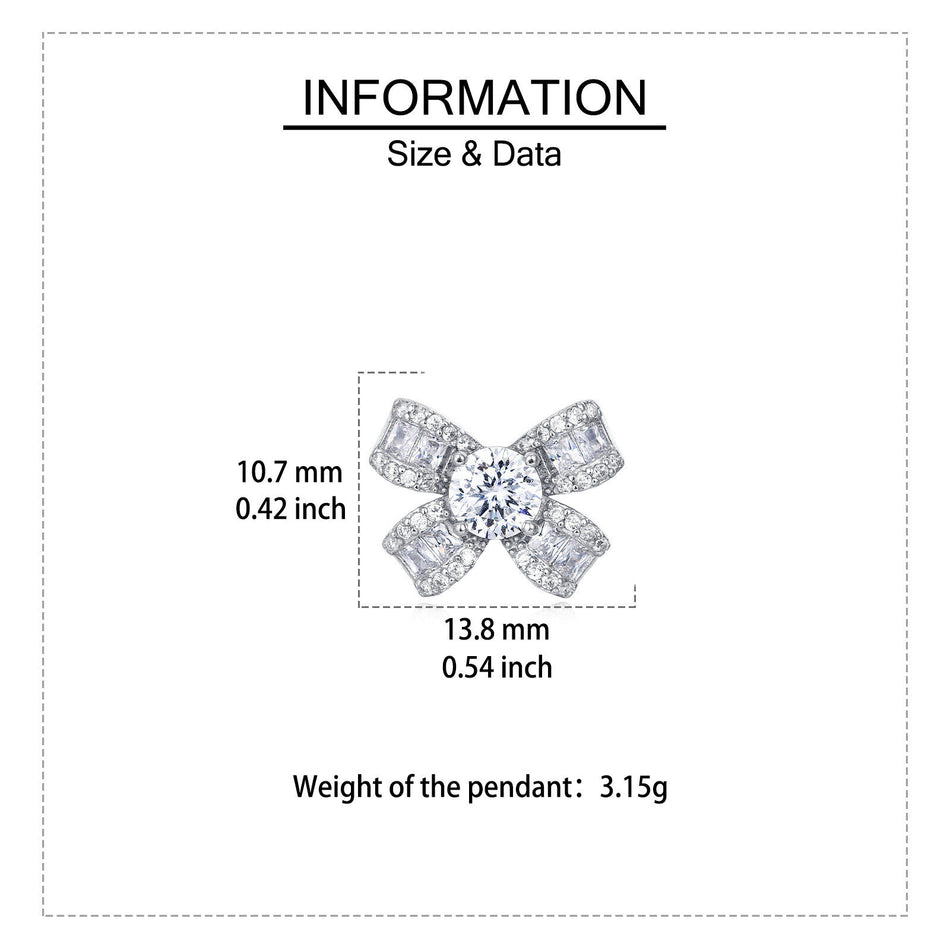 925 Sterling Silver Elegant Floral Moissanite Earrings With Radiant Center Stones