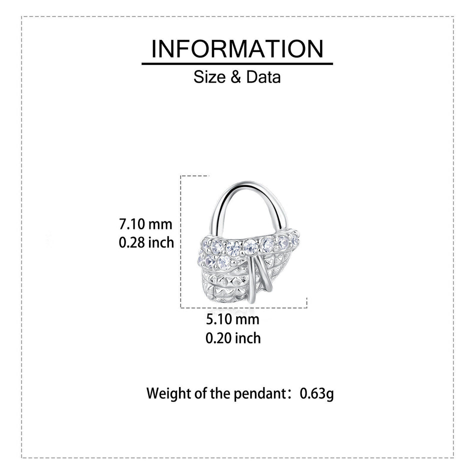 925 Sterling Silver Elegant Silver Bow Earrings With Zircon-studded Accents