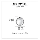 925 Sterling Silver Precision Crafted Circular Lenses With Reflective Silver Rims