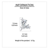 925 Sterling Silver Elegant Silver Star Stud Earrings With Clear Gemstone Accents