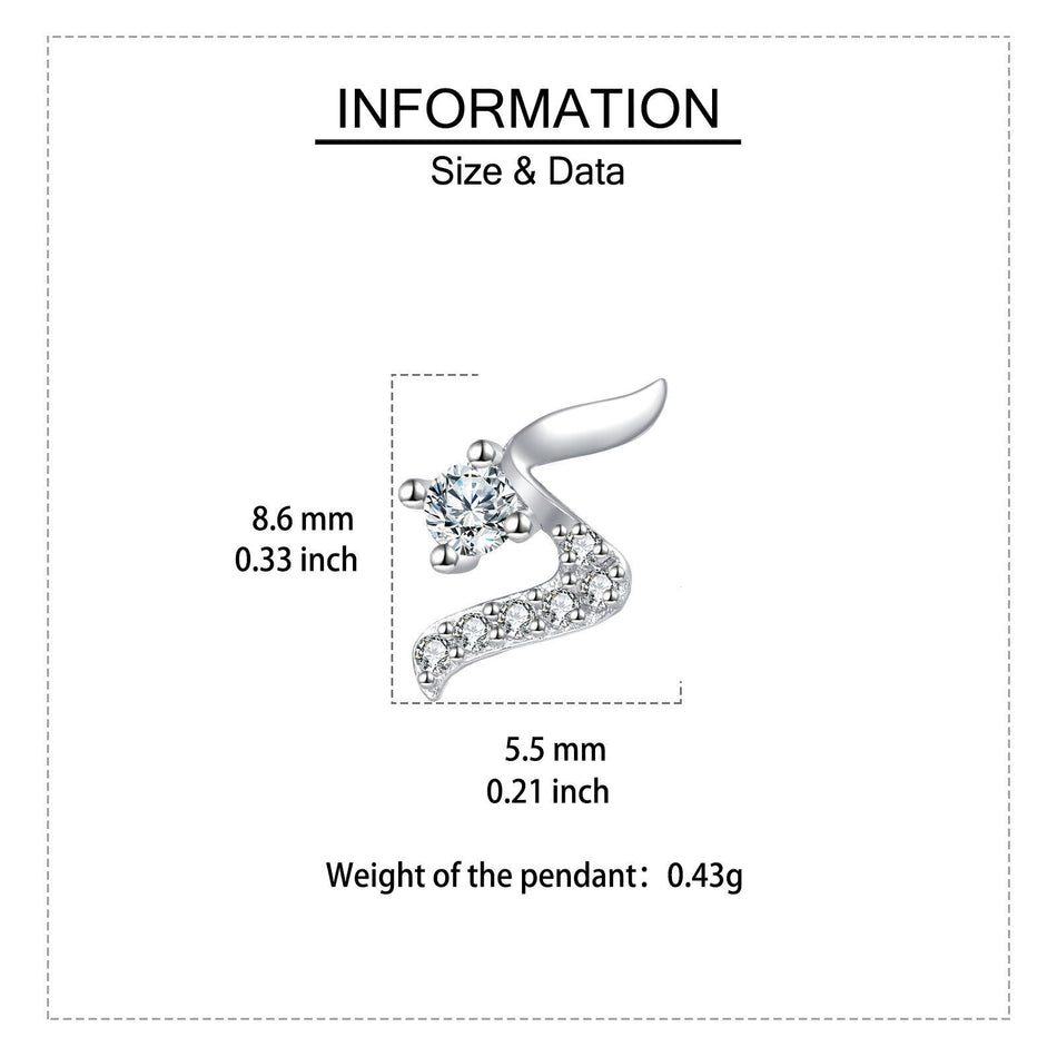 925 Sterling Silver Elegant Zircon Wing Earrings: Luxurious Statement Jewelry