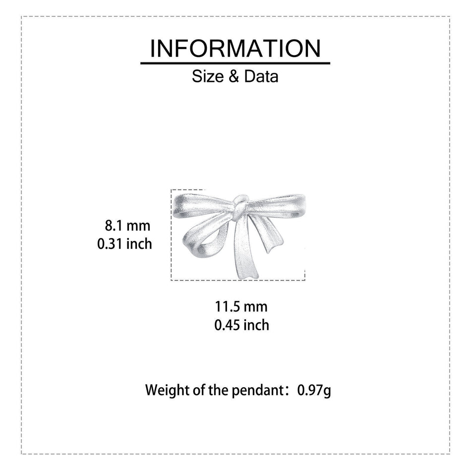 925 Sterling Silver Elegant Silver Metallic Bows For Gift Wrapping And Decor