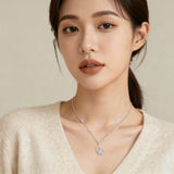 925 Sterling Silver Gourd Pendant Necklace