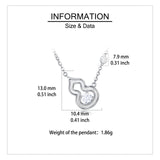 925 Sterling Silver Elegant  Moissanite Pendant Necklace With Delicate Chain And Charm