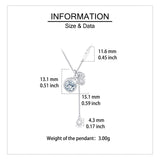 925 Sterling Silver Elegant Moissanite Butterfly Necklace With Sparkling Gemstone Pendant