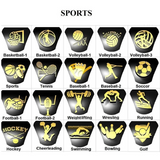 Sterling Silver Personalized Engraved Birthstone Class Ring