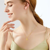 18K Gold Paperclip Chain Necklace