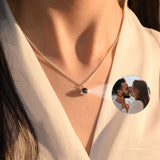 Sterling Silver Personalized Projection Pendant Necklace