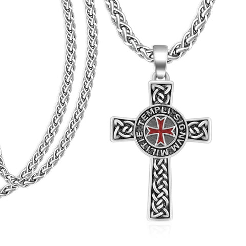 14K Gold Plated  Cross Necklace Religious Amulets Jewelry Gifts